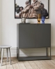 New Order Shelving System army_Revolver Stool grey_Bottoms Up Vase L amber_Bottoms Up Vase s electric blue.jpg