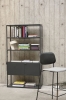 Soft Edge 10 Bar Stool High black wb lacquer back uph Remix 173_New Order Comb 502 charcoal_Slant white.jpg