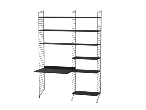 STRING konfiguracja WORKSPACE B czarny jesion/czarna