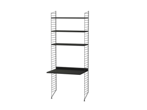 STRING konfiguracja KIDS ROOM C czarny jesion/czarna