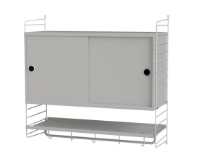 STRING konfiguracja BEDROOM F szara/szara