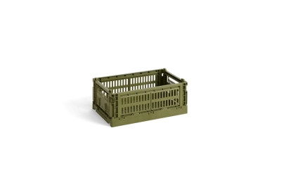 HAY skrzynka COLOUR CRATE S oliwkowa
