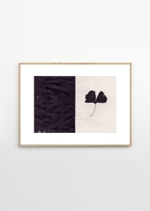 THE POSTER CLUB druk artystyczny BLACK GINKGO