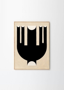 THE POSTER CLUB druk artystyczny FIVE OPENINGS VASE