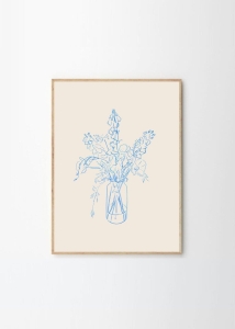 THE POSTER CLUB druk artystyczny FLOWER STUDY