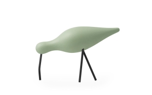 NORMANN COPENHAGEN figurka SHOREBIRD L jasnozielony / czarny