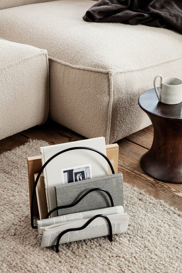 fermLIVING-SS22-LithosMagazineHolder-Black-image-1.jpg