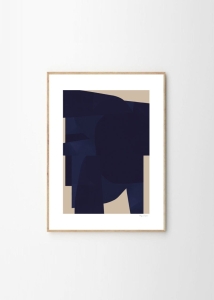 THE POSTER CLUB druk artystyczny BLUE
