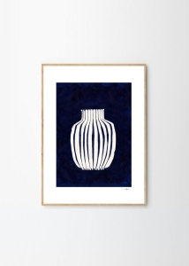 THE POSTER CLUB druk artystyczny BLUE VASE