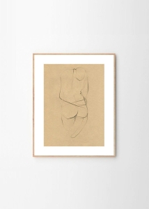 THE POSTER CLUB druk artystyczny NUDE 02
