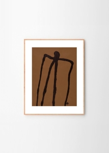 THE POSTER CLUB druk artystyczny ABSTRACT MAN NO 1