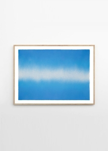 THE POSTER CLUB druk artystyczny BLUE INTERSTELLAR