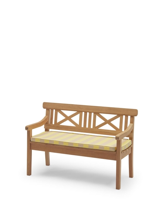 1960222 Drachmann Bench 120 Cushion, Lemon_Sand Stripes.jpg