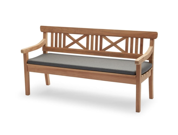 1960808 Drachmann Teak Bench 165 Cushion, Charcoal.jpg