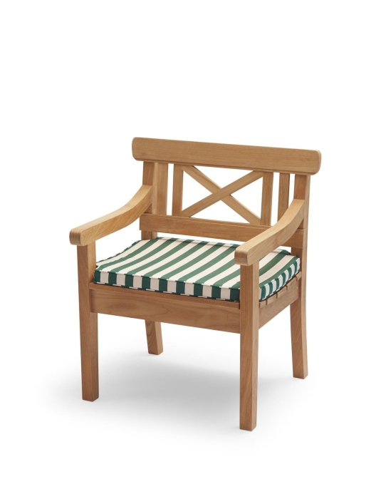 1960221 Drachmann Chair Cushion, Light Apricot_Green Stripes.jpg