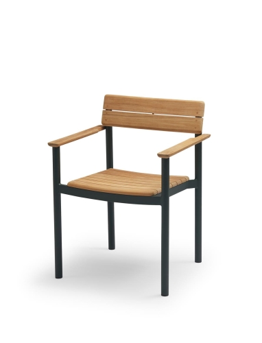 SKAGERAK krzesło z podłokietnikami PELAGUS zielone