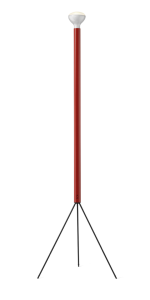 FLOS lampa podłogowa LUMINATOR czerwona