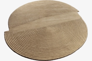 BOLIA dywan ZEN SPLIT 157 x 180 ciemny beż