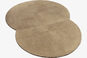 BOLIA dywan ZEN SPLIT 175 x 240 ciemny beż