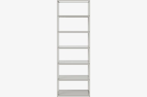 BOLIA konfiguracja NEUTRA 80 x 236 szary / szara stal