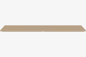 BOLIA górna półka NEUTRA 158 x D42 cm dąb bielony, szara stal