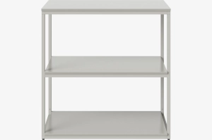 BOLIA konfiguracja 3 półek NEUTRA 80 szara / szara stal