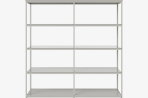 BOLIA konfiguracja NEUTRA 158 x 158 szary / szara stal