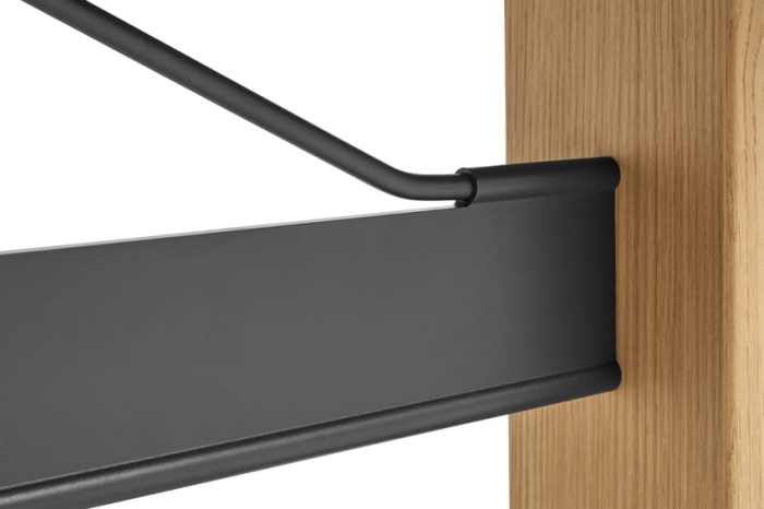 9462121409000_Passerelle Table dusty grey laminate tabletop ink black powder coated crossbar wb lacquer oak frame and edge 04.jpg