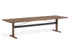9462301509000_Passerelle Table L300xW95xH74 wb lacquered walnut tabletop, frame and edge ink black powder coated crossbar.jpg