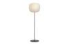 9452152009000_Common Floor Lamp base soft black steel stem and black terrazzo base_Peach shade on.jpg