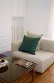 Ribbon Cushion green_yellow_Kofi grey tinted glass tabletop wb laquer walnut frame.jpg