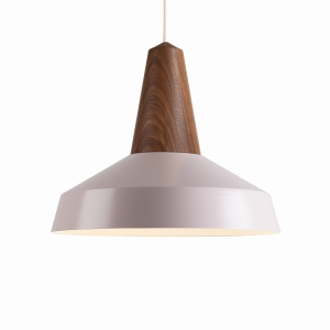 SCHNEID lampa wisząca EIKON CIRCUS orzech/ bladoróżowy  