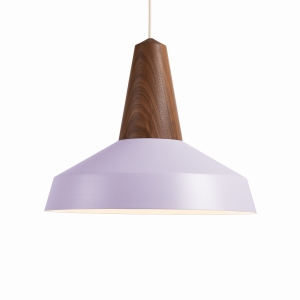 SCHNEID lampa wisząca EIKON CIRCUS orzech/ lawendowy  