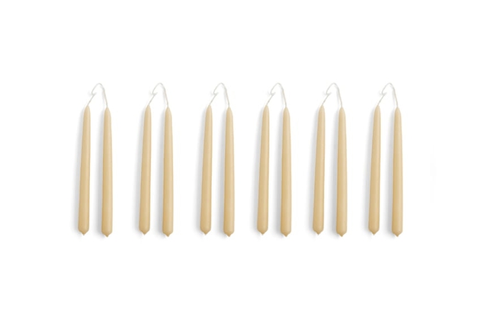 542278_Mini Conical Candle Set of 12 beige.jpg