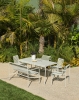 Palissade Table sky grey_Palissade Dining Armchair sky grey_Palissade Chair sky grey_Arcs Vase white.jpg