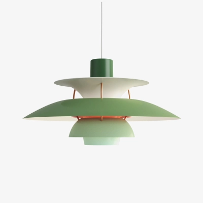LOUIS POULSEN lampa wisząca PH 5 MONOCHROME odcienie zielonego