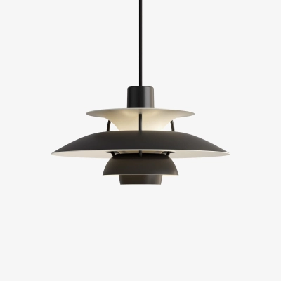 LOUIS POULSEN lampa wisząca PH 5 mini MONOCHROME czarna