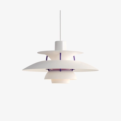 LOUIS POULSEN lampa wisząca PH 5 mini CLASSIC biała