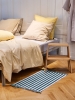 Butler_Stripes and Stripes Door Mat lavender field_Duo Bedlinen cappucino.jpg