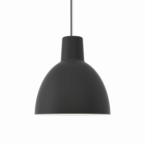 LOUIS POULSEN lampa wisząca TOLDBOD 40 cm czarna  