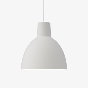 LOUIS POULSEN lampa wisząca TOLDBOD 40 cm biała