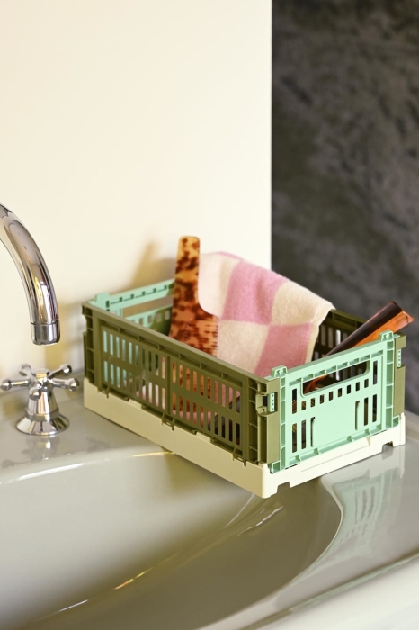 HAY Colour Crate Mix S olive dark mint_Check Wash Cloth pink.jpg