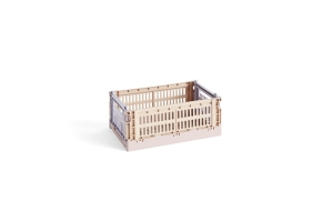 HAY skrzynka COLOUR CRATE MIX S pudrowa