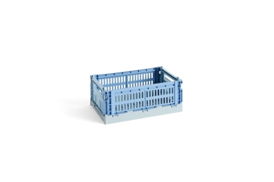 HAY skrzynka COLOUR CRATE MIX  S jasny niebieski 
