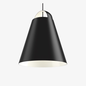 LOUIS POULSEN lampa wisząca ABOVE 55 cm czarna 