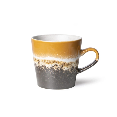 HK LIVING Kubek ceramiczny do americano 70's: fire
