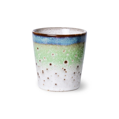 HK LIVING Kubek ceramiczny 70's: comet