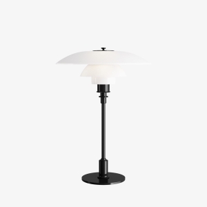 LOUIS POULSEN lampa stołowa PH 3½-2½ GLASS czarna