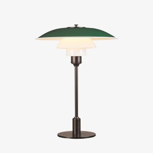 LOUIS POULSEN lampa stołowa PH 3½-2½ zielona
