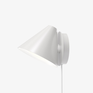 LOUIS POULSEN lampa ścienna KEGLEN biała